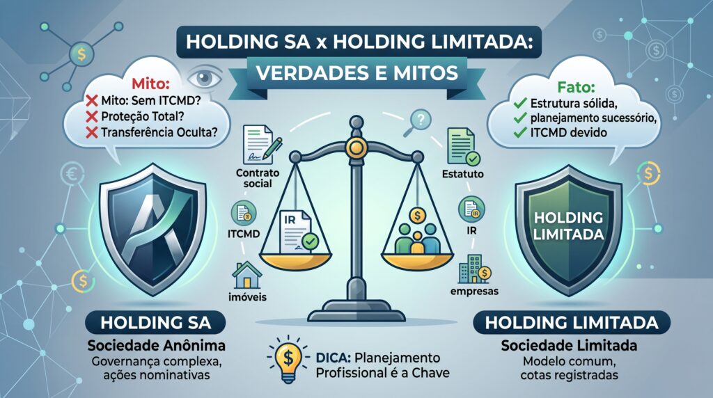 (ITCMD "invisível", proteção patrimonial, saída de sócio, uso exclusivo de bens e esquemas de "opções de compra") e incluindo termos como holding familiar, holding patrimonial, planejamento sucessório, ITCMD e blindagem patrimonial