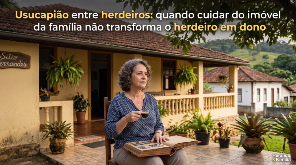 Usucapião ou inventário?