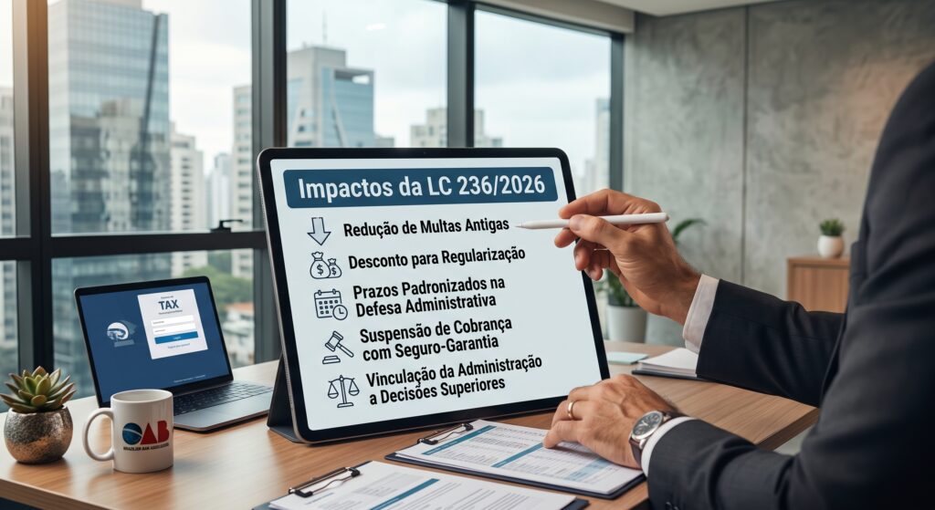 Empresário, já ouviu falar da LC 236/2026? Entenda como ela se relaciona com o seu negócio.